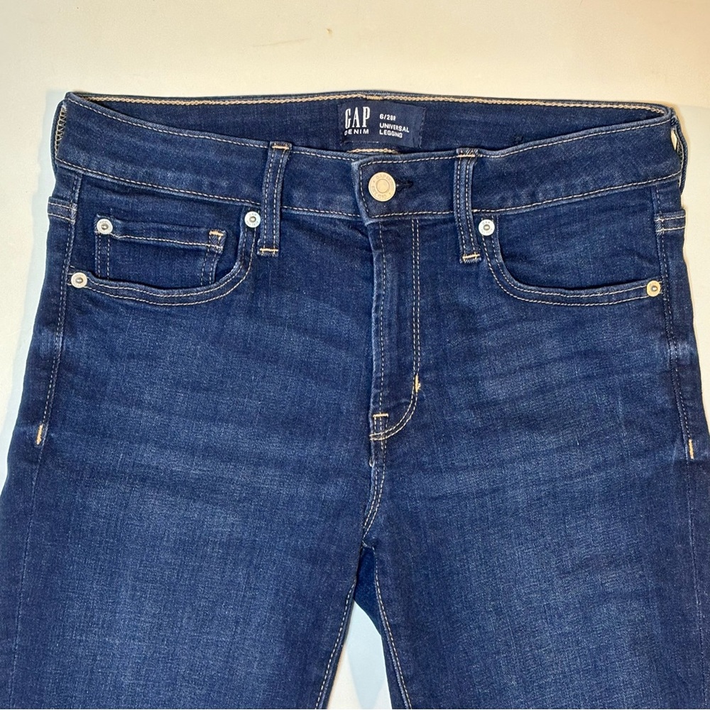 GAP Universal Legging Jegging Jeans 6 / 28 - Picture 4 of 8